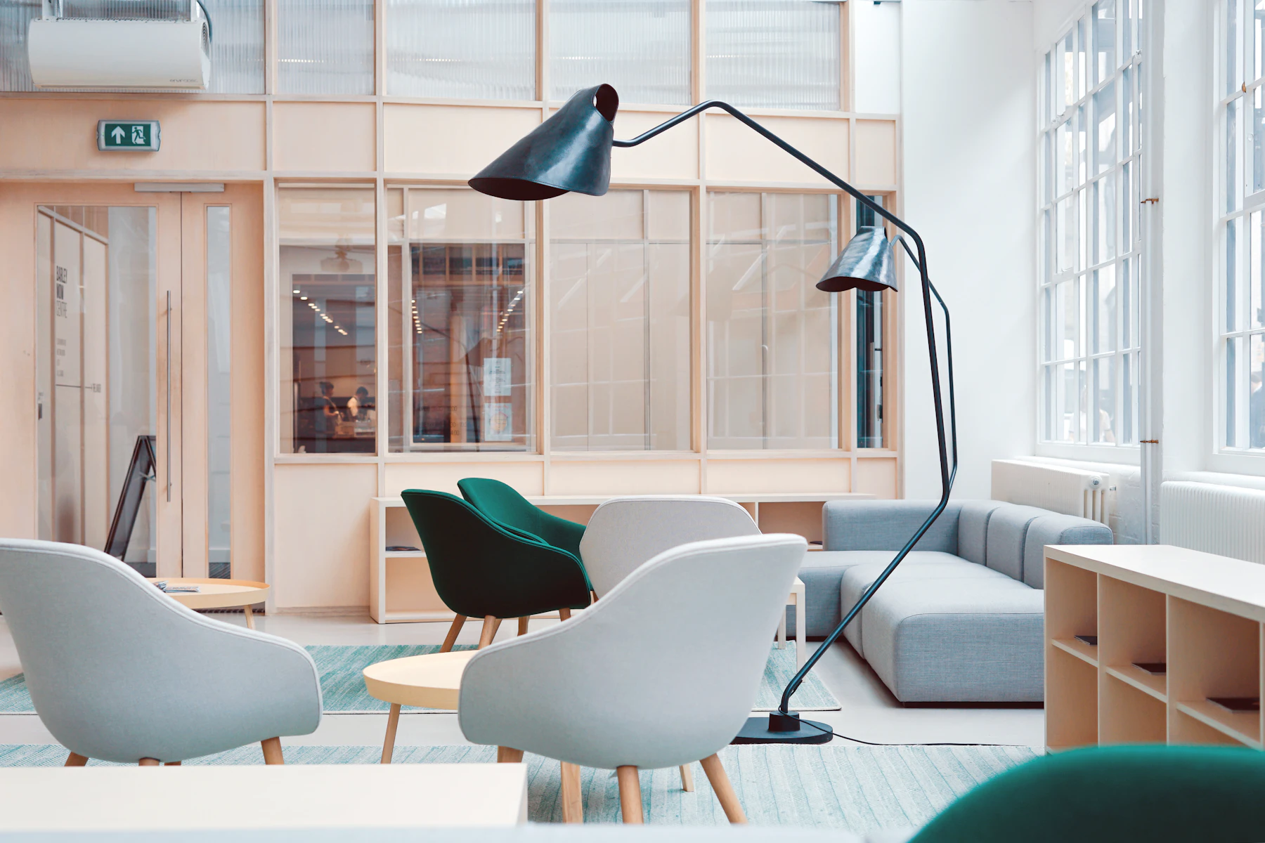 A light-filled contemporary workspace